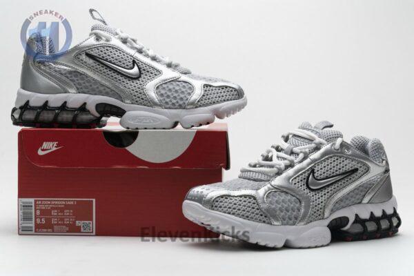 CD3613-001 Nike Spiridon Cage 2 Metallic Silver - Image 2