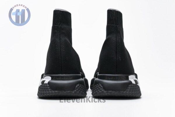 Balenciaga Stretch Mesh High Top Sneaker All Black - Image 7