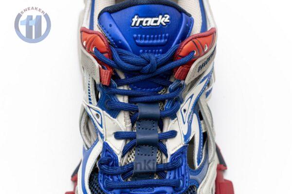 570391 W2GN2 8570 Blenciaga Track 2 Sneaker Beige Blue - Image 8