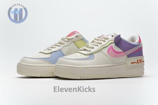 CU3012-164 Nike W Air Force 1 Shadow Pale Ivory Pink - Image 5