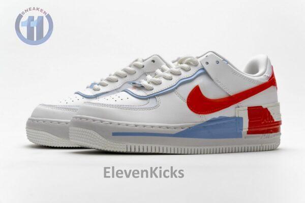 CQ9503-100 Womens Air Force 1 Team Orange - Image 6