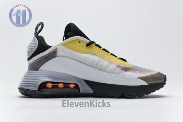 CT1091-100 Nike Air Max 2090 Speed Yellow Aqua - Image 9