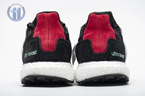 EF0724 adidas Ultra Boost S&L Black Grey Power Red Real Boost - Image 5
