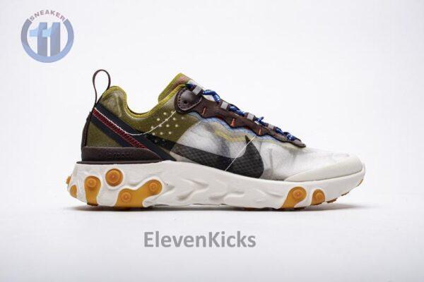 Nike React Element 87 “Moss” AQ1090-300 - Image 8