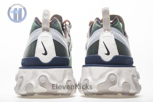Nike React Element 87 “Brown green” AQ1090-002 - Image 5