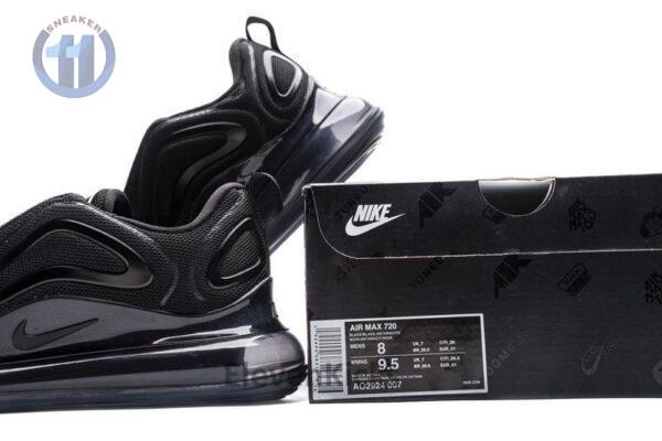 Nike Air Max 720 Black Mesh AO2924-007 - Image 5