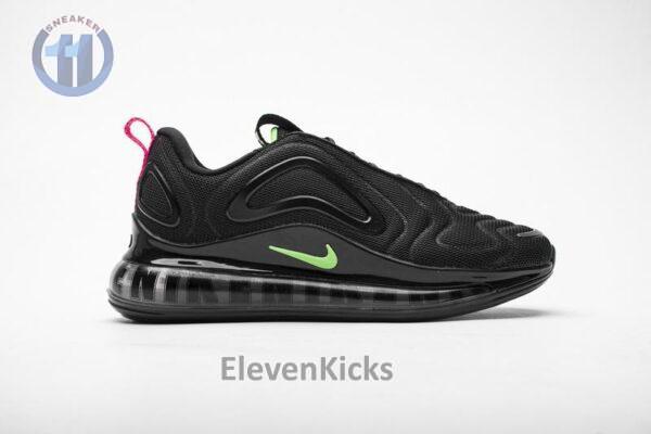 CQ4614-001 Air Max 720 Black Hyper Pink Scream Green - Image 6