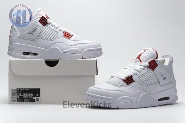 CT8527-112 Air Jordan 4 Retro “Metallic Red” - Image 2