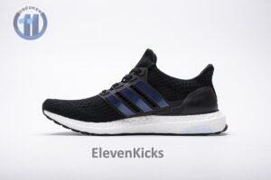 FW5692 adidas Ultra Boost 4.0 Black Blue Real Boost