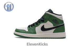 852542-301 Air Jordan 1 Mid Pine Green