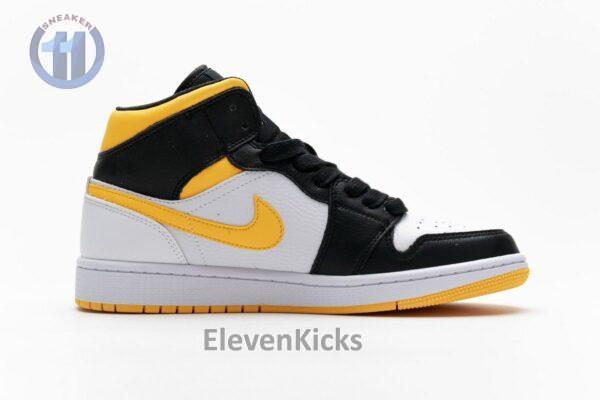 CV5276-107 Air Jordan 1 Mid SE Laser Orange Black - Image 10