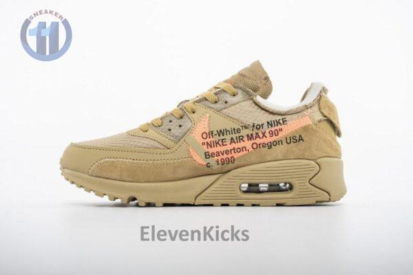 OFF-WHITE x Nike Air Max 90 “Desert Ore” Release Date AA7293-200