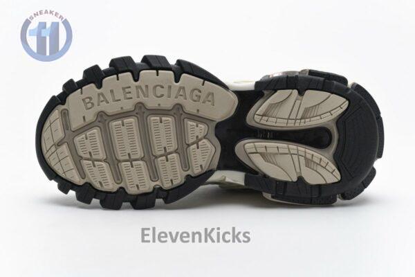 570391 W2GN9 2009 Blenciaga Track 2 Sneaker Champagne Black - Image 9