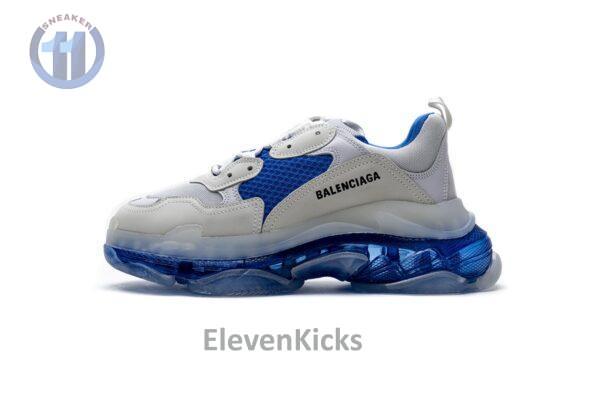 541624 W09E1 1772 Balenciaga Triple S White Blue