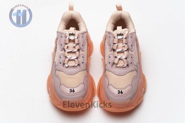 544351 W09E1 1331 Balenciaga Triple S Pink - Image 6