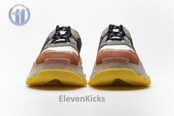 541624 W09E1 1766 Balenciaga Triple S Black Orange - Image 8