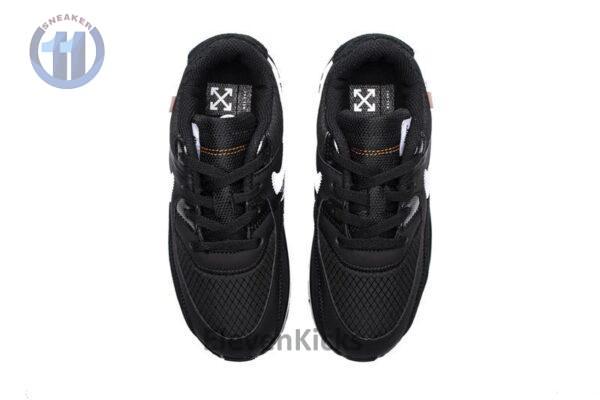 OFF-WHITE x Nike Air Max 90 BT“All Black”BV0852-001 - Image 8