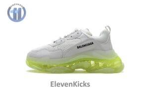 544351 W09E1 1331 Balenciaga Triple S White Green