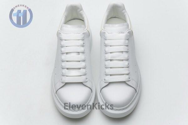 462214 WHGP7 9001 Alexander McQueen Sneaker White Orange Laser - Image 4