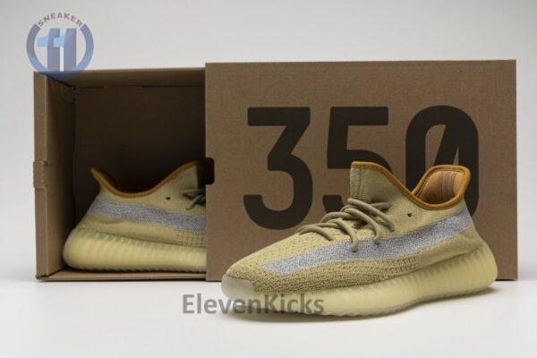 FX9034 adidas Yeezy Boost 350 V2 “Marsh” - Image 7