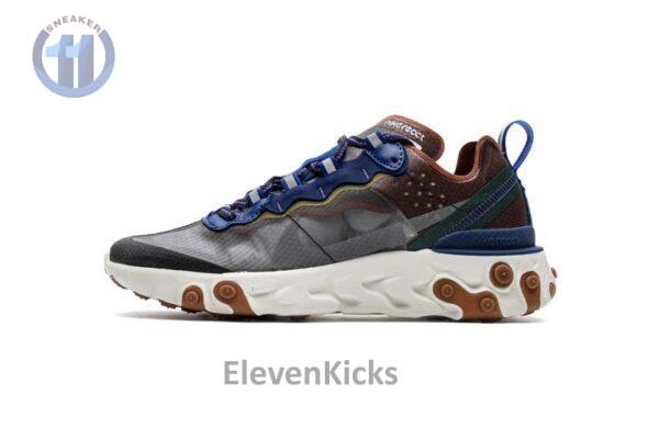 Nike React Element 87 MossBlackDeep Royal Blue AO1090-200