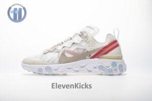 Nike React Element 87 “White Red” AQ1090-100