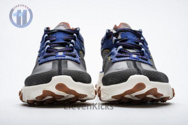 Nike React Element 87 MossBlackDeep Royal Blue AO1090-200 - Image 5