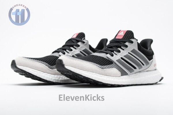 EF0720 adidas Ultra Boost S&L Black Grey Four Red Real Boost - Image 3