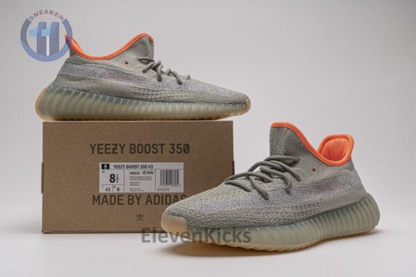 FX9035 adidas Yeezy Boost 350 V2 “Desert Sage” Real Boost - Image 7