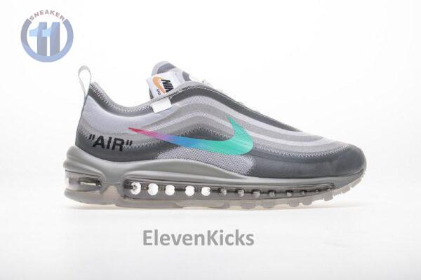 OFF WHITE X Nike Air Max 97 “Wolf Grey Menta” AJ4585-012 - Image 11
