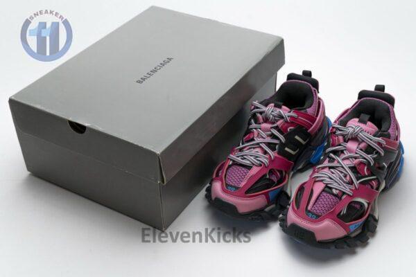 542436 W1GB7 5482 Balenciaga Tess S.Black Purplish Red - Image 3