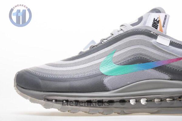 OFF WHITE X Nike Air Max 97 “Wolf Grey Menta” AJ4585-012 - Image 7