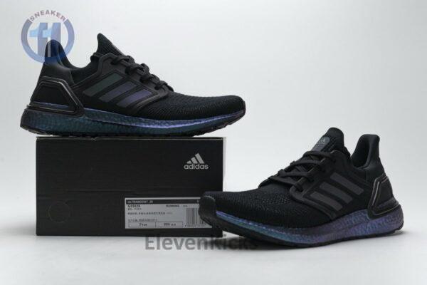 G55839 adidas Ultra BOOST 20 CONSORTIUM Black - Image 2