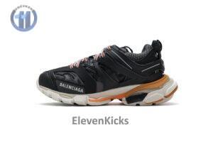 542436 W1GB7 2019 Balenciaga Tess S.Black White Orange