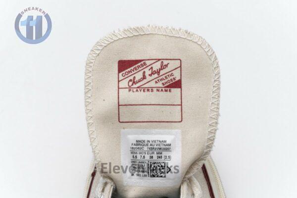 162062C Converse Chuck 70 OX Parchment Garnet Egret - Image 12
