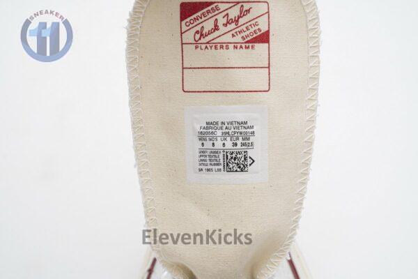 162056C Converse Chuck 70 HI White Garnet Egret - Image 12