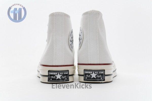 162056C Converse Chuck 70 HI White Garnet Egret - Image 7