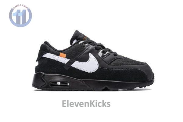 OFF-WHITE x Nike Air Max 90 BT“All Black”BV0852-001 - Image 5