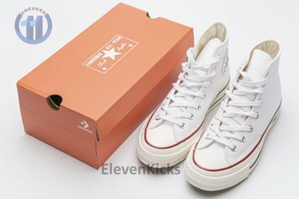162056C Converse Chuck 70 HI White Garnet Egret - Image 3