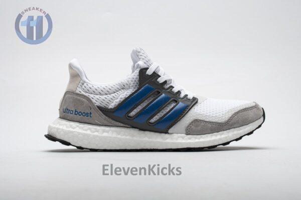 EF0723 adidas Ultra Boost S&L White True Blue Grey Real Boost - Image 2