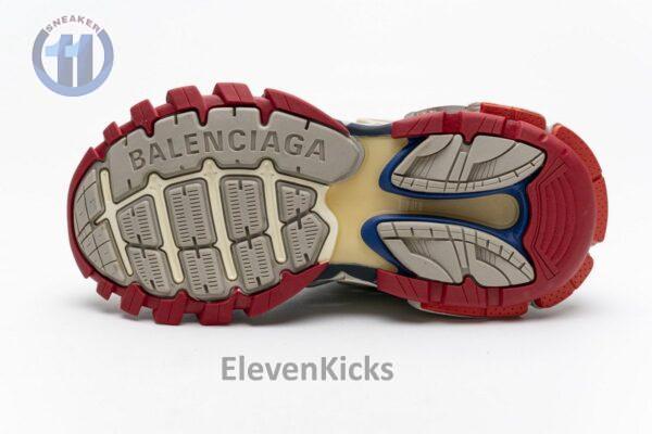 570391 W2GN2 8570 Blenciaga Track 2 Sneaker Beige Blue - Image 9