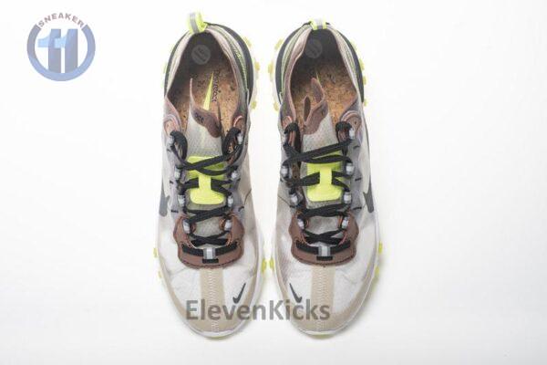 Nike React Element 87 “Brown green” AQ1090-002 - Image 3