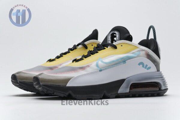 CT1091-100 Nike Air Max 2090 Speed Yellow Aqua - Image 6