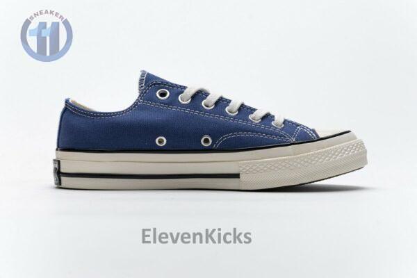 162064C Converse Chuck 70 OX True Navy Black Egret - Image 8