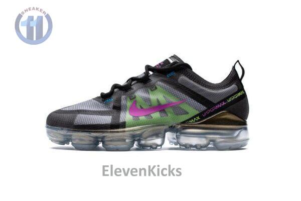 Nike VaporMax 2019 Black Active Fuchsia AT6810-001 - Image 8