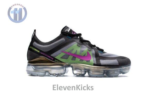 Nike VaporMax 2019 Black Active Fuchsia AT6810-001 - Image 2