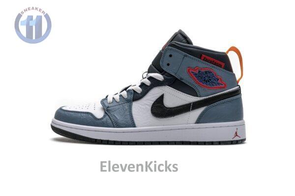 CU2802-100 Air Jordan 1 Mid Facetasm Blue Teal - Image 14