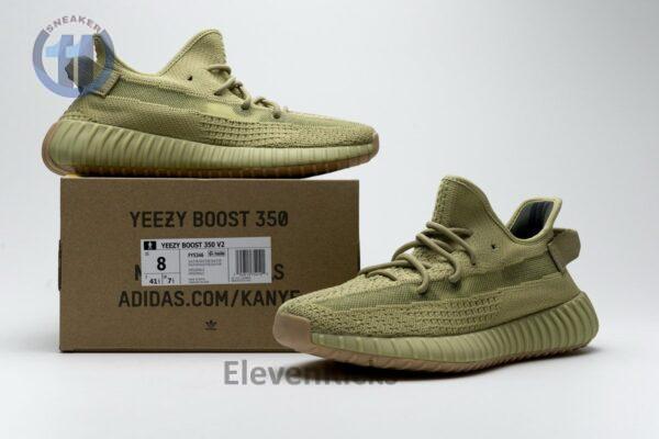 FY5346 adidas Yeezy Boost 350 V2"Sulfur" Real Boost - Image 2