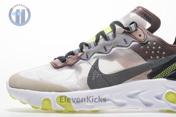 Nike React Element 87 “Brown green” AQ1090-002 - Image 5