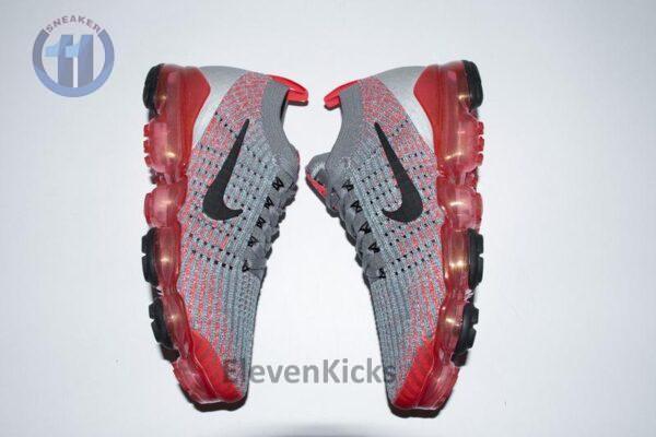 Nike Air Vapormax Flyknit 3 Flash Crimson AJ6910-601 - Image 3